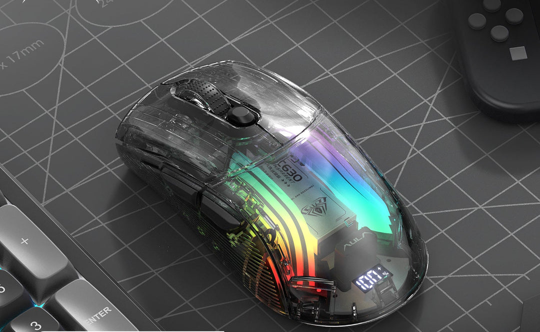 Wireless RGB Gaming Mouse Bowlift