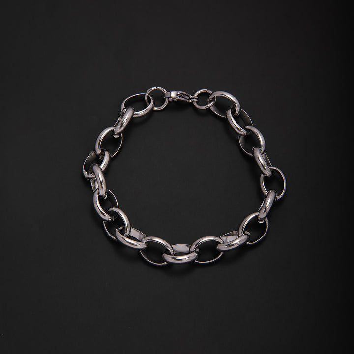 Contemporary Link Chain Necklace Bowlift