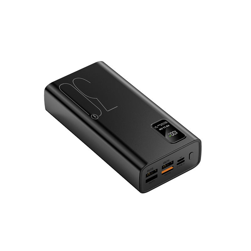 High-performance power bank with integrated fast charging function and LCD display Bowlift