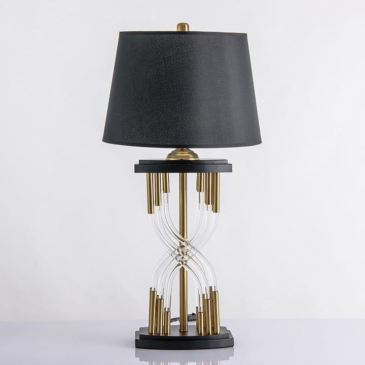 Modern Decorative Table Lamp with Sculptural Base