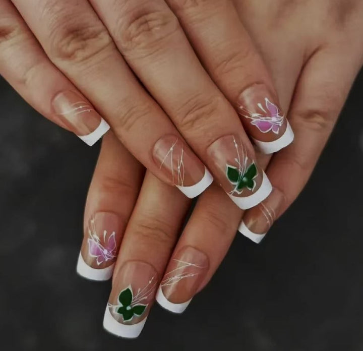 Floral Gradient Nail Art Kit Bowlift