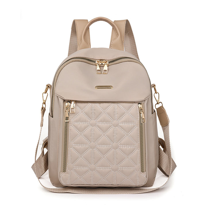 Quilted Multi-Compartment Backpack Bowlift