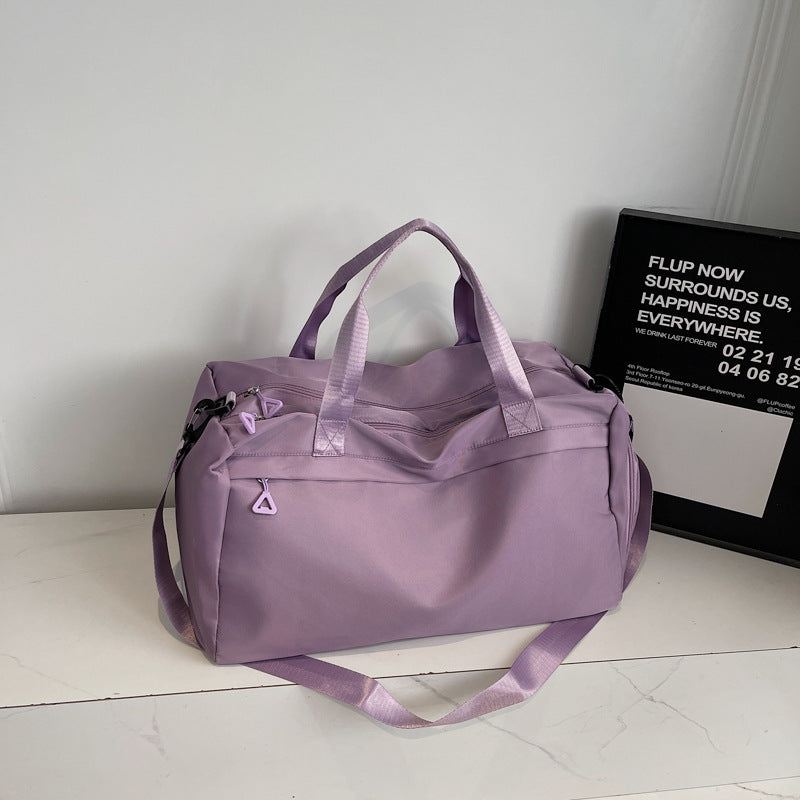 Water-Resistant Multi-Pocket Weekend Duffel Bag Bowlift