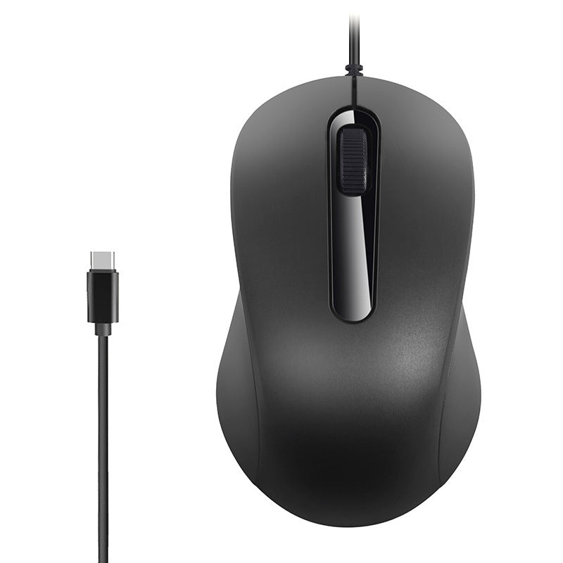 Wired Optical Gaming Mouse with Ergonomic Design Bowlift