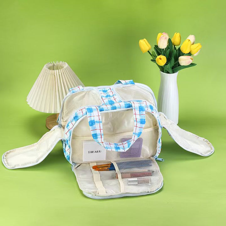 Multifunctional Cosmetic Organizer Bag with Removable Hanging System Bowlift