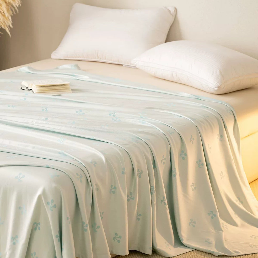 Women Satin Bedspread Bowlift