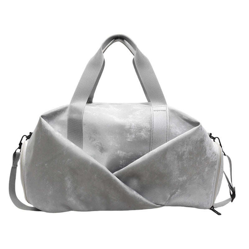 Luxurious Velvet Travel Duffel Bowlift