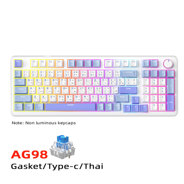 Gasket Mechanical Keyboard Bowlift