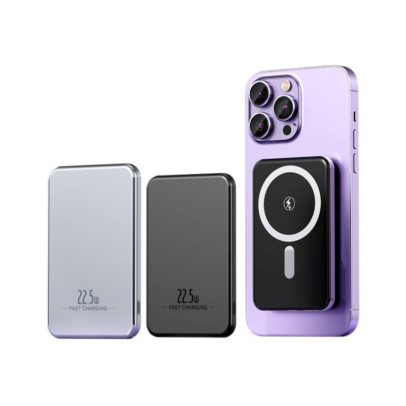 Portable power bank with magnetic function Bowlift