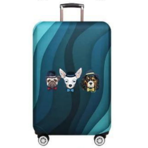 Ladies Hard Shell Suitcase with Playful Animal Design Bowlift
