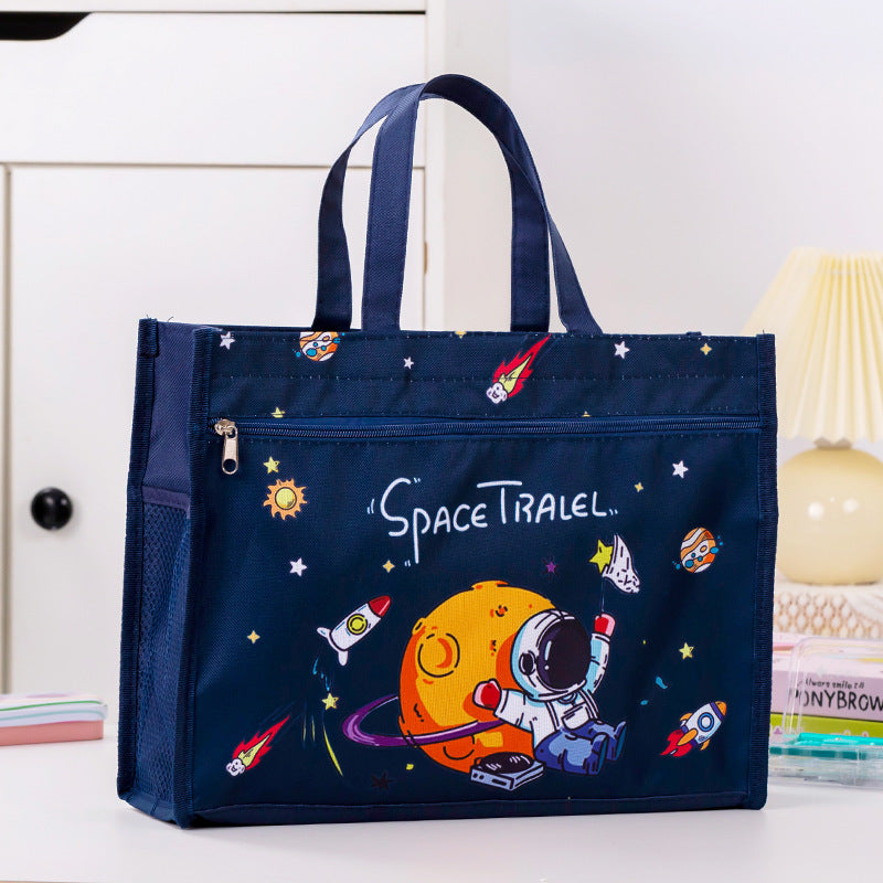Cute Character-Printed Tote Bag Bowlift