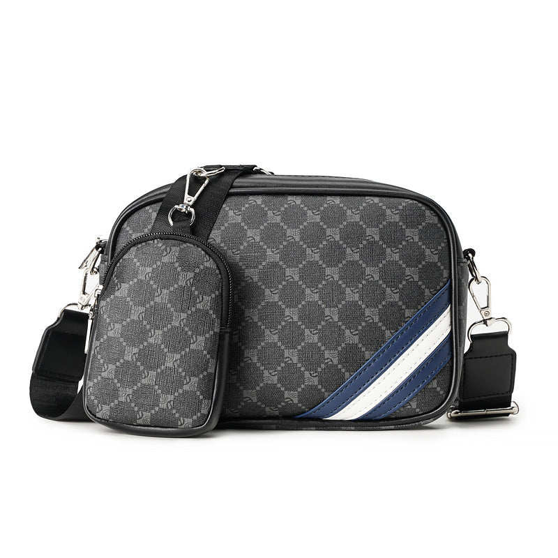 Multifunctional Crossbody Bag with Removable Small Bag Bowlift