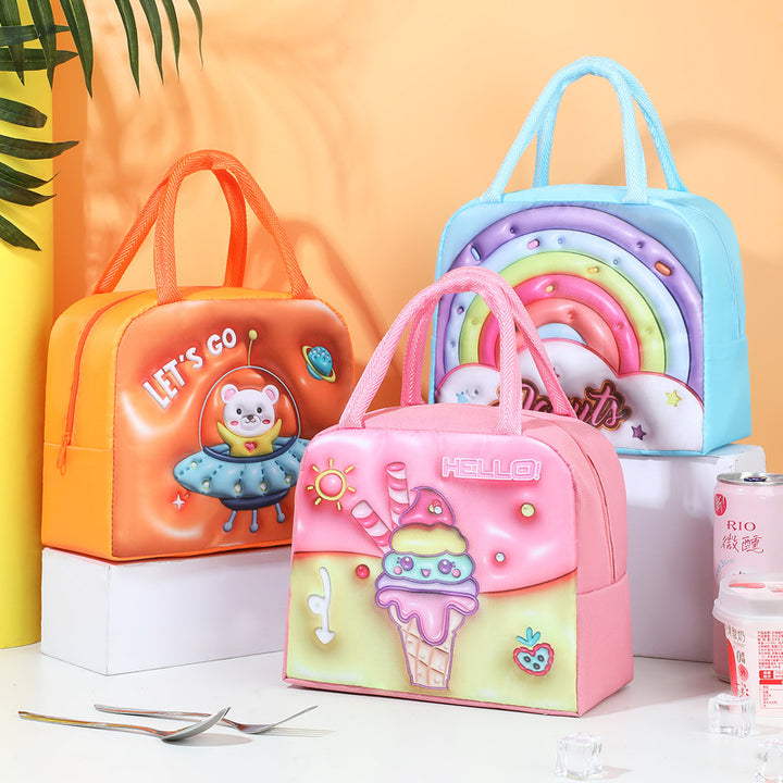 Unicorn Themed Lunch Bag Bowlift