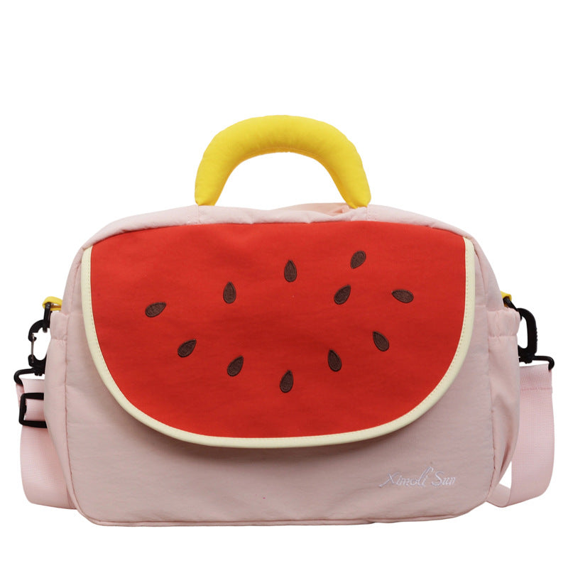 Fun Fruit Themed Messenger Bag