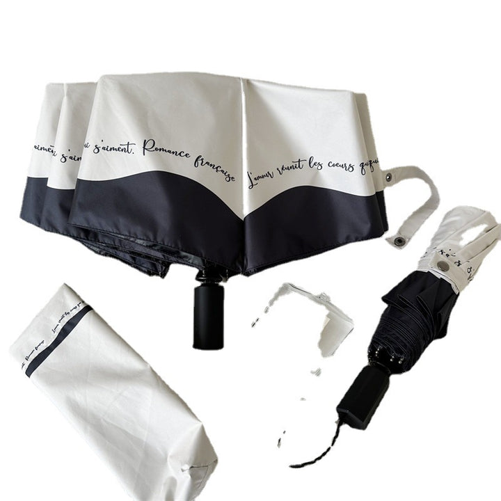 Ladies collapsible umbrella with waterproof material and automatic opening mechanism Bowlift