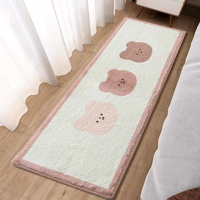 Cute Bear-Themed Floor Mat Bowlift