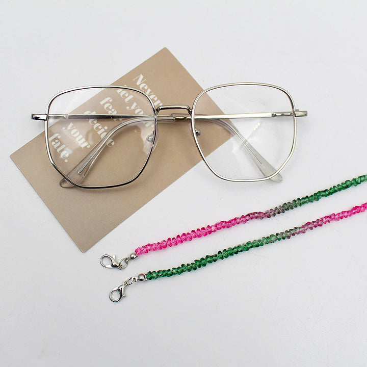 Elegant Crystal Beaded Eyewear Chain Bowlift