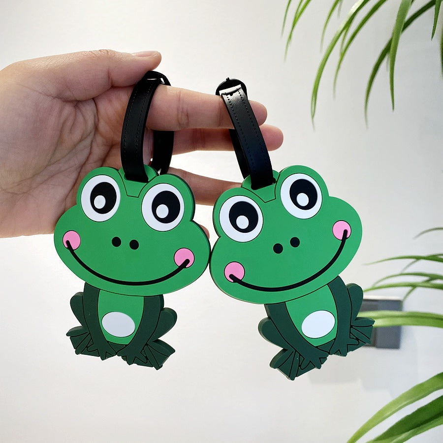 Fun Frog Luggage Tag Bowlift