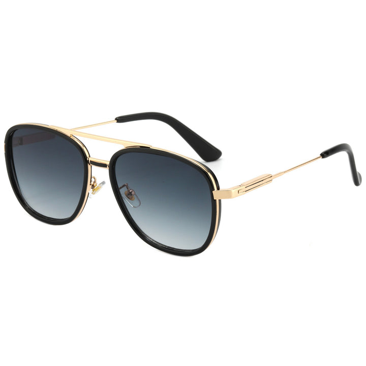 Ladies Elegant Pilot Sunglasses with High-Quality Lenses and Stylish Metal Frame Bowlift
