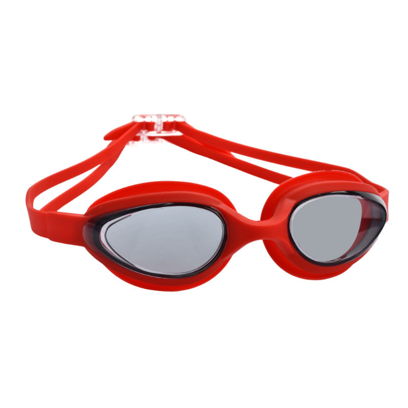 Sport swim goggles with adjustable head strap and UV protection Bowlift