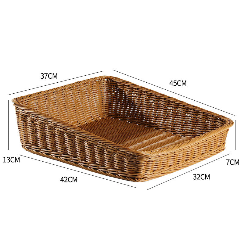 Woven Storage Basket Bowlift