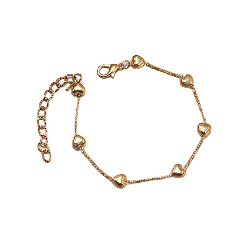 Heart Charm Bracelet Bowlift