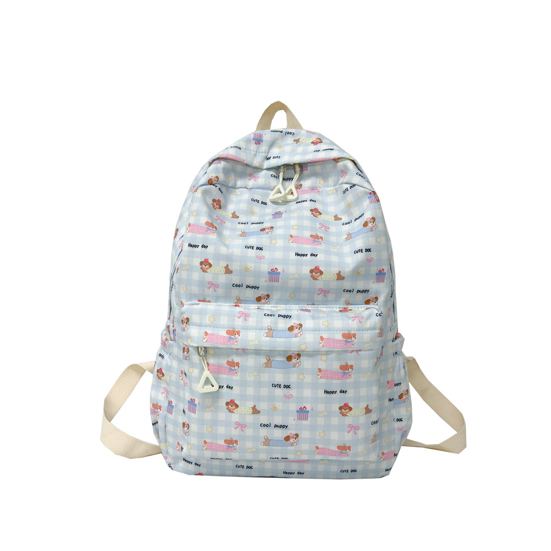 Cute backpack with embroidered cat motif Bowlift