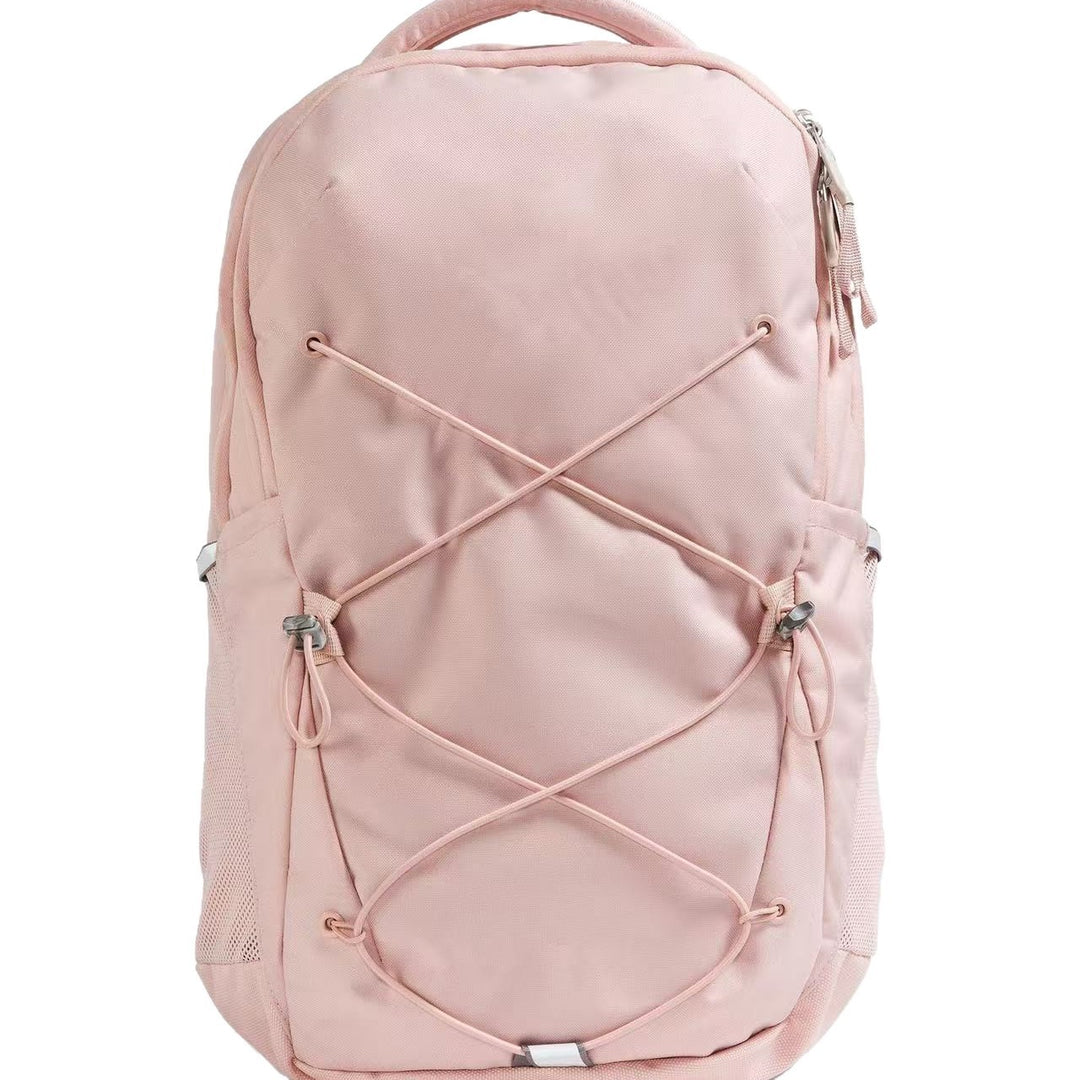 Urban leisure backpack with elastic front rubber Bowlift