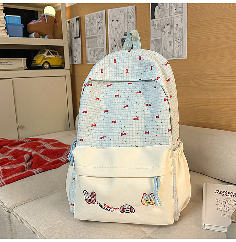 Cute Bow-Embellished Backpack Bowlift