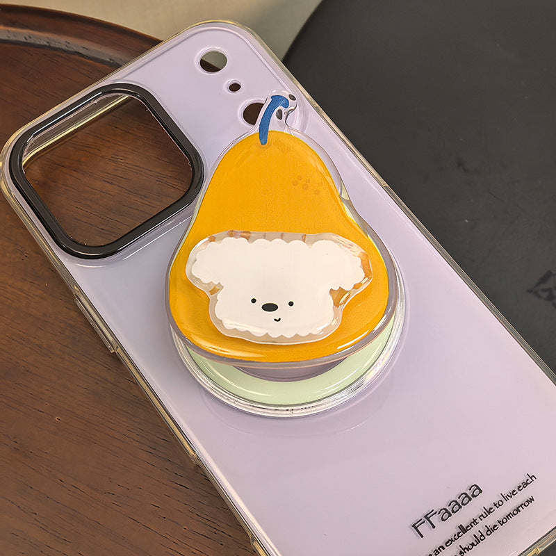 Floral Ice Cream Cone Phone Grip Bowlift