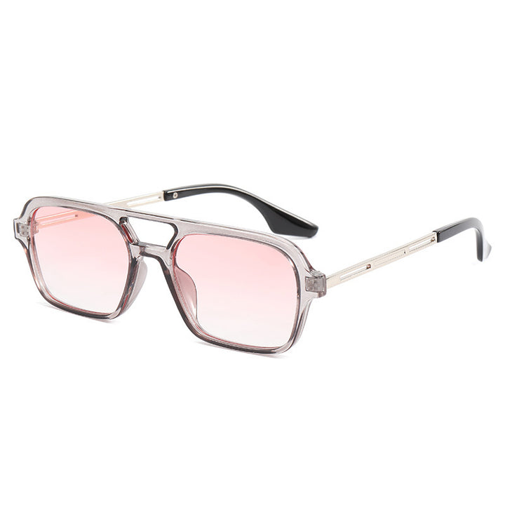 Women's Designer Sunglasses with Elegant Transparent Frame and Yellow Lenses Bowlift