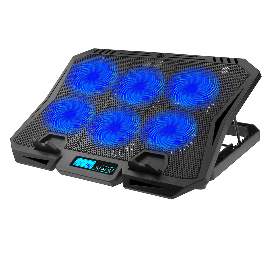 High-Performance Laptop Cooling Pad with Adjustable Fans Bowlift