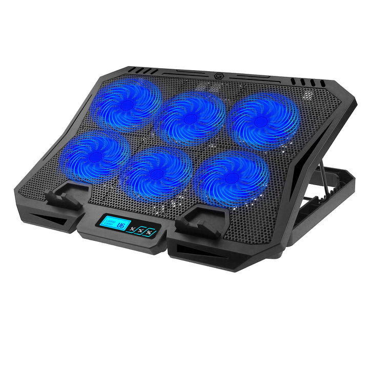 High-Performance Laptop Cooling Pad with Adjustable Fans Bowlift