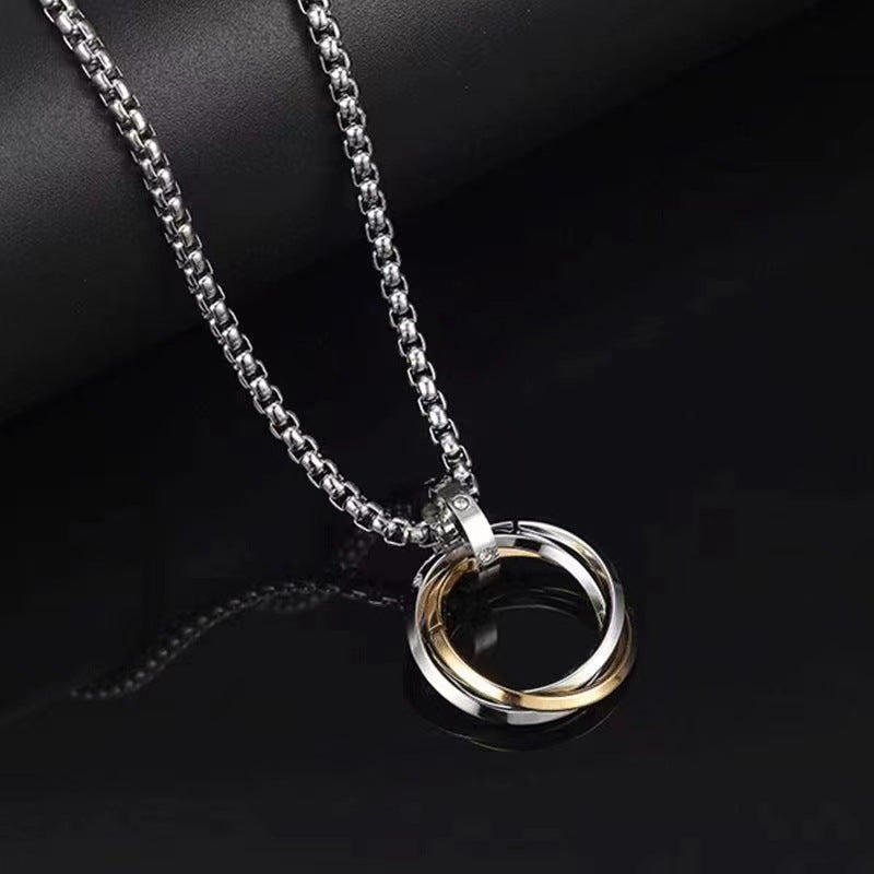 Interlocking Rings Necklace Bowlift