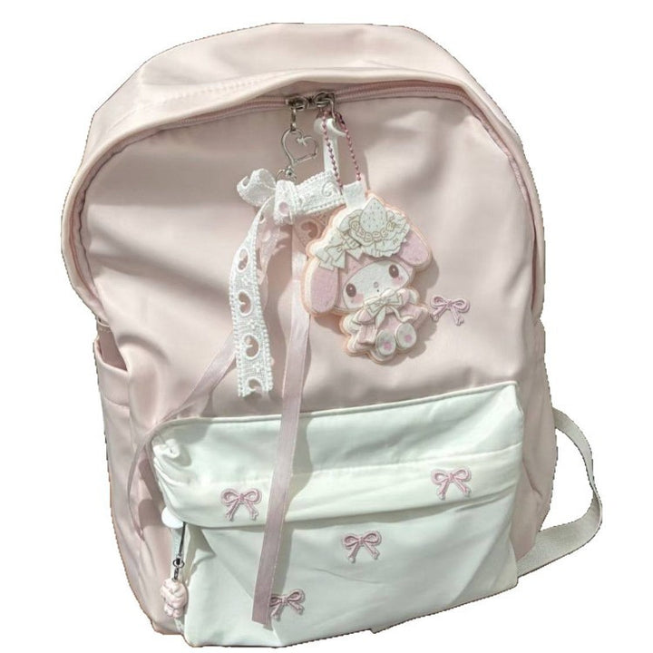 Whimsical Plush Character Backpack Bowlift