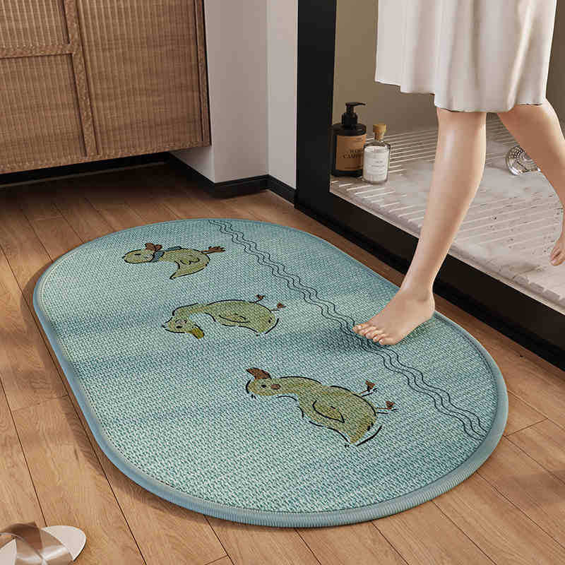 Soft Plush Bathroom Mat Bowlift