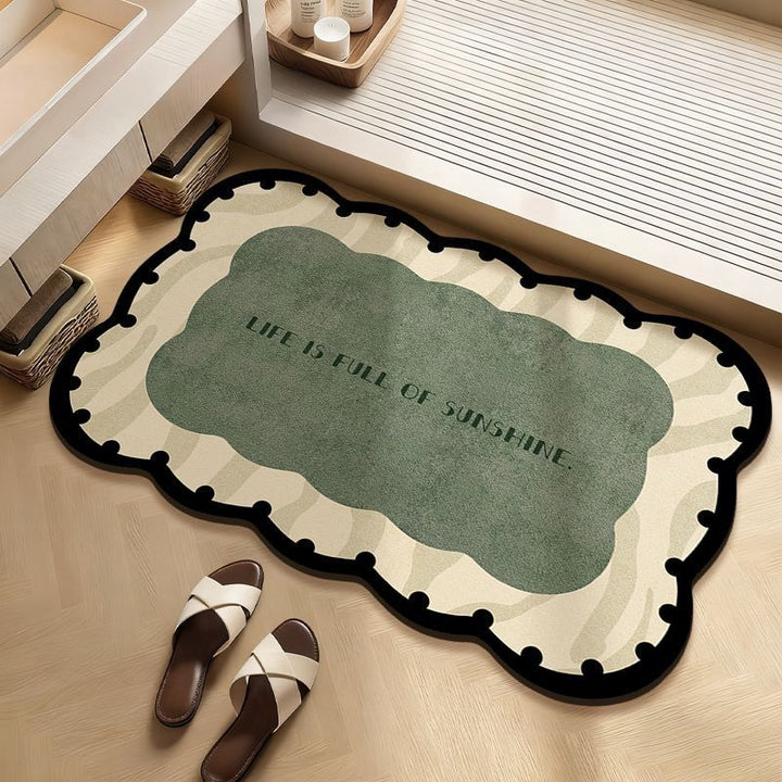 Decorative Bath Mat Bowlift