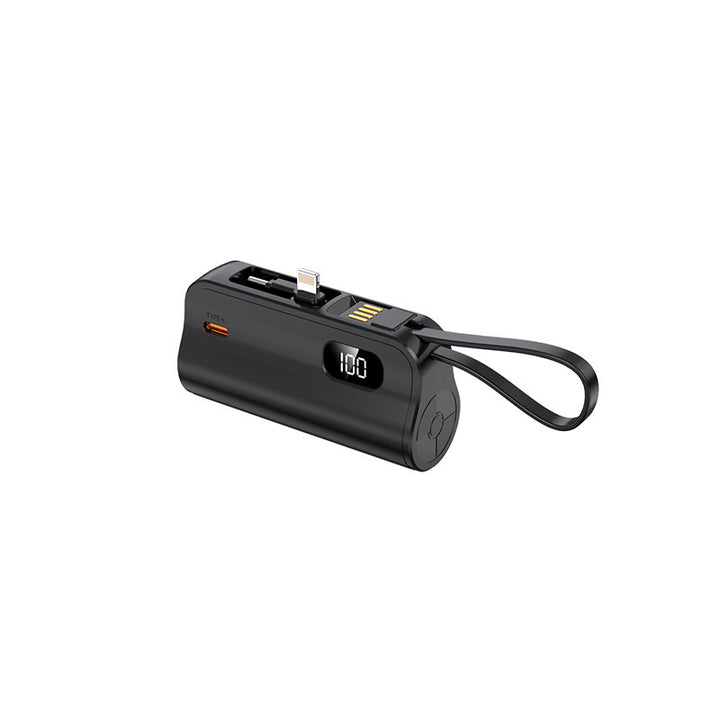 Portable chargers with USB-C and Lightning connection Bowlift