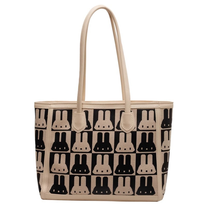 Playful Patterned Tote Bag Bowlift