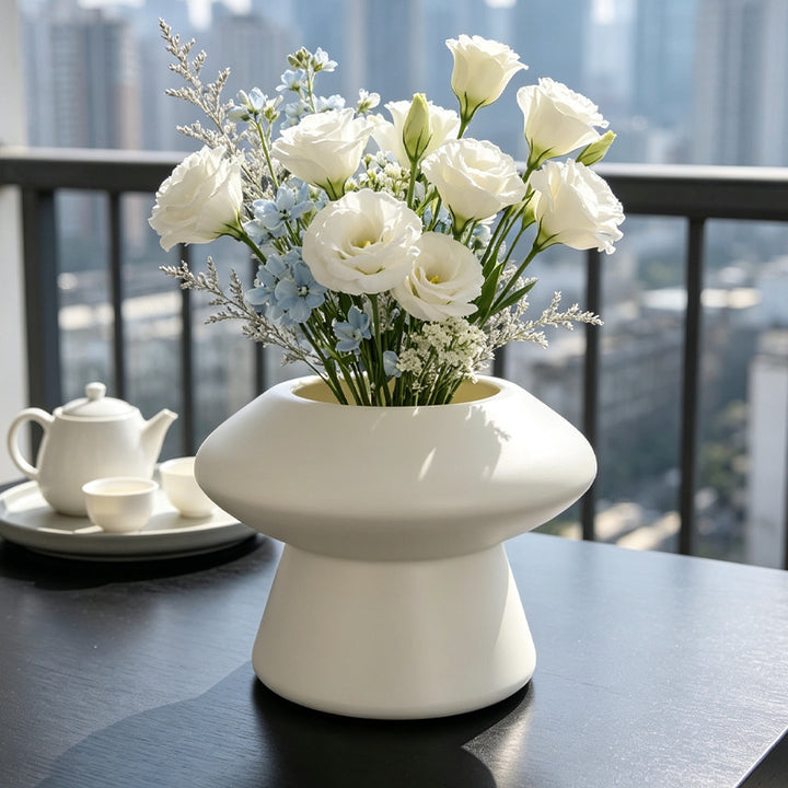 Contemporary Sculpted Decorative Vase Bowlift