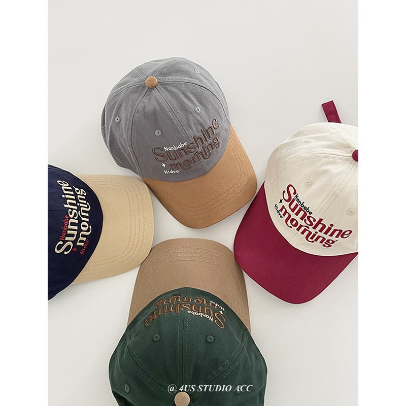 Women's Casual Adjustable Fabric Baseball Cap Bowlift