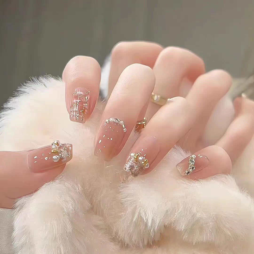 Ombre Nail Art Press-On Nails Set Bowlift