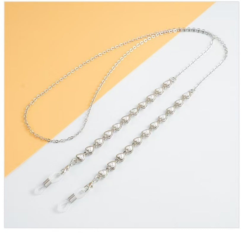 Elegant Beaded Eyewear Chain Bowlift