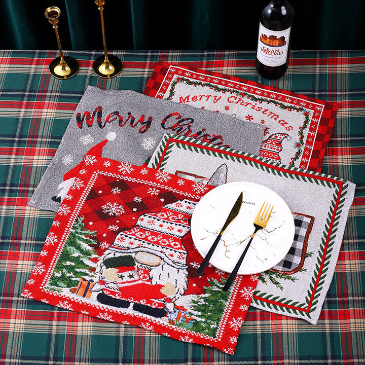 Festive tablecloth with Christmas pattern Bowlift