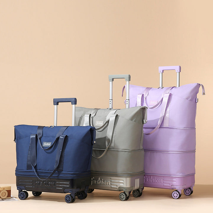 Spacious Rolling Luggage Bag Bowlift