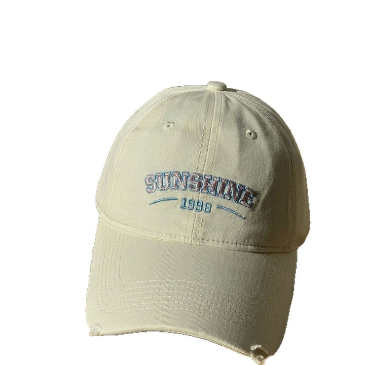 Women's Casual Distressed Baseball Cap Bowlift