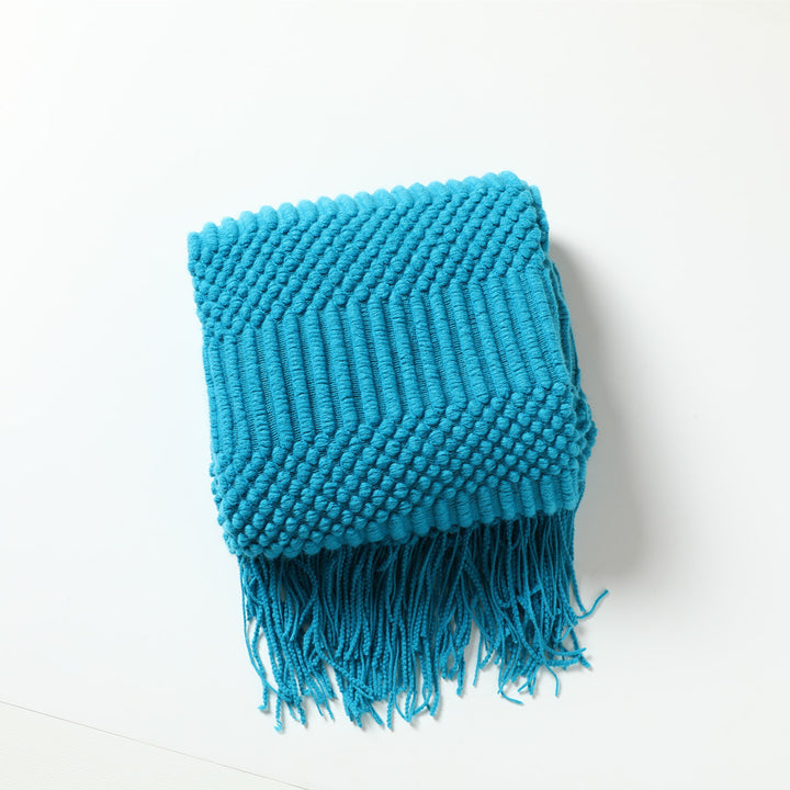 Textured Knit Scarf Bowlift