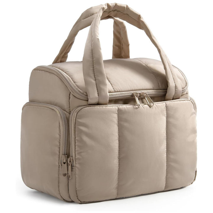 Cooler bag with insulating interior and practical storage system Bowlift