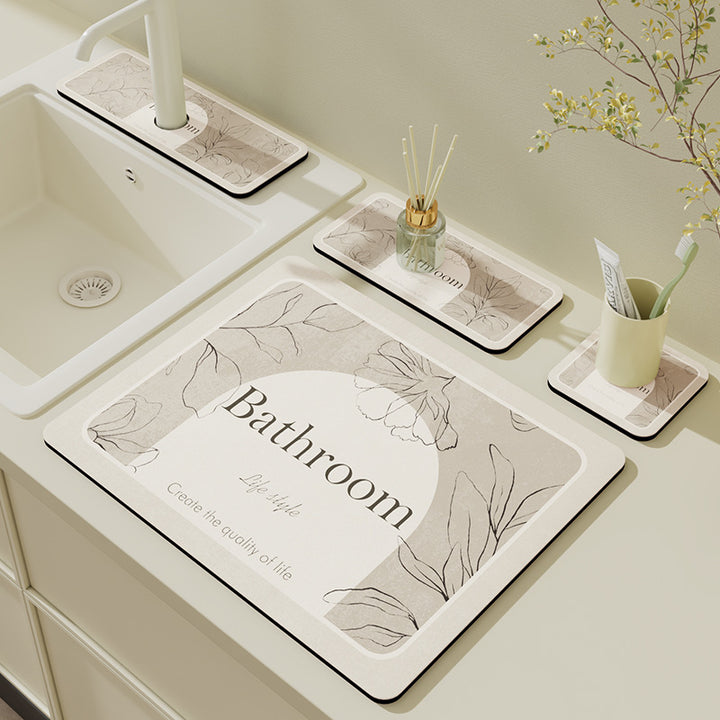 Creative Kitchen Sink Mat Bowlift