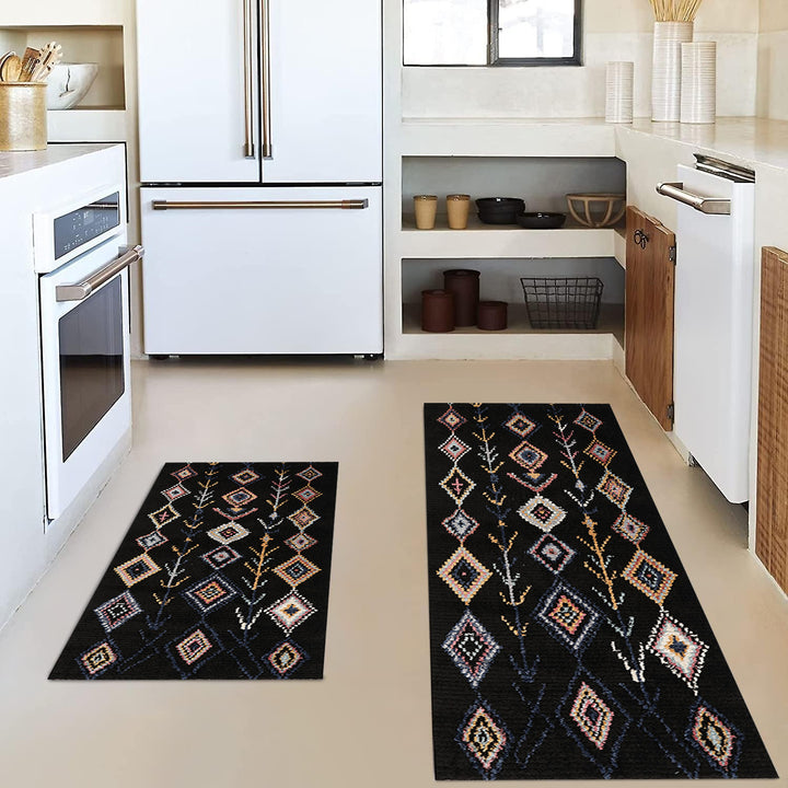 Vintage-Inspired Kitchen Mat Set Bowlift